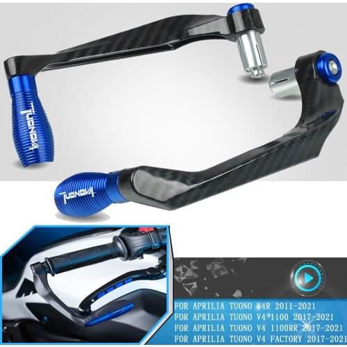 Motorcycle Levers Guard Brake Clutch Lever Handlebar Protector For APRILIA TUONO V4R Tuono V4 1100 1100RR FACTORY 2017-2020 2021