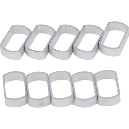 2pcs/set Fishing Reel Rocker Hole Adapter Fishing Rocker Hole Spacer Rocker Arm Part Rocker Hole Converter Inner size: 7*4mm