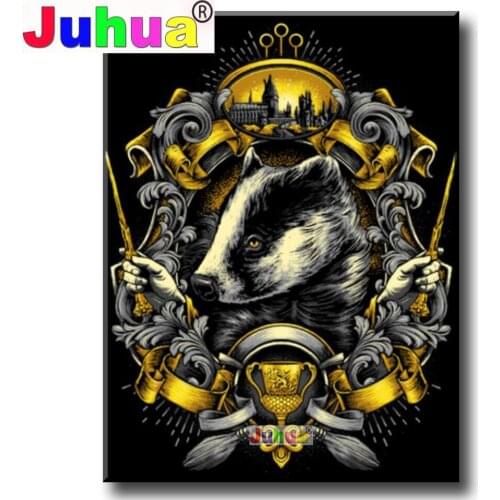 5D Diamond Painting"House of the Loyal"3d Cross Stitch Diy Diamond embroidery Guinea pig Mosaic Diamond Art full round drill