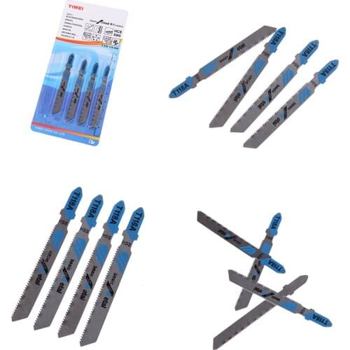 8Pcs Practical Wood Metal Jig Saw Blades Fast Cutting Reciprocating Saw Blade For Wood PVC Fibreboard Power Tools Wholesale
