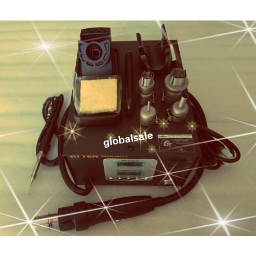 ATTEN AT8502D Lead Free Soldering Station SMD Rework Station ATTEN 8502D Advanced Hot Air Soldering Station