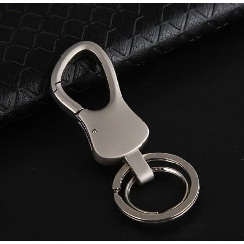 Waist hanging keychain key ring double loops key chain key holder high quality sleutelhanger chaveiro llaveros hombre