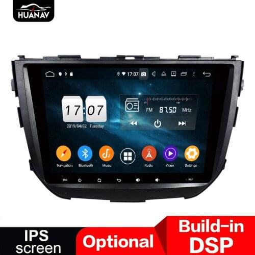 DSP Android 9 GPS Navigation Car DVD player for Suzuki Vitara Breeza 2015-2017 auto radio auto stereo player headuint multimedia