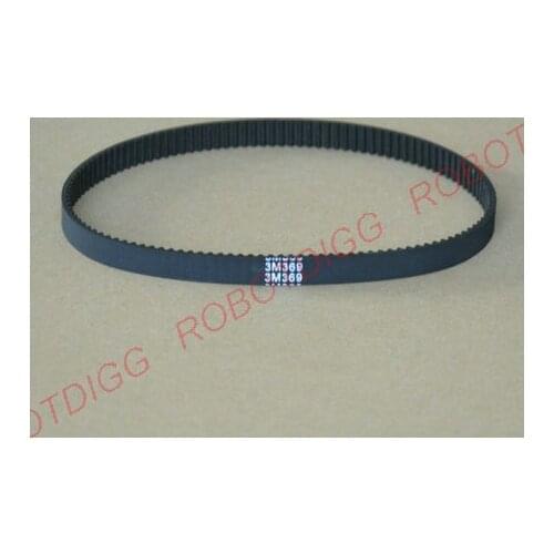 HTD 3M, Timing Belt, Closed-loop, 369mm length, 123 teeth, 9mm width