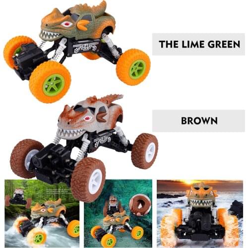 Toy Grade RC Truck Realistic Crocodile Falling Resistant RC Monster Crawler Buggy Children Gifts Age 3