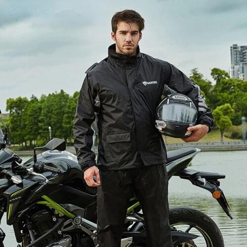 Adult Split Raincoat Rain Pants Suit Motorcycle Riding Raincoat Wholesale Men and Women Outdoor Rain Boots