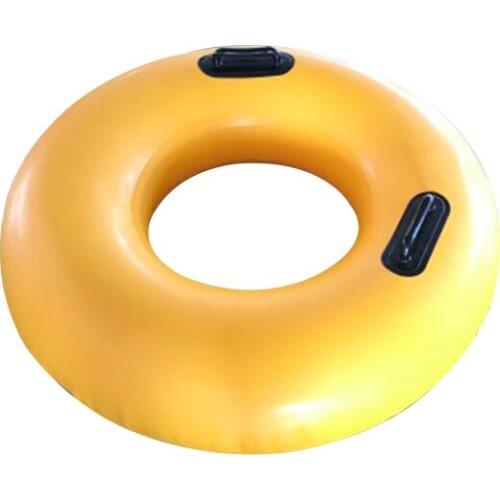 Inflatable Adult Children Swimming Ring Seat Thickened PVC Mattress Pool Float Circle For Water Park Drifting Toys Equipment