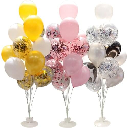 Landing Balloon Landing Birthday Party Floating Balloon Decoration Bracket Pillar Picnic Wedding Room Wedding Birthday