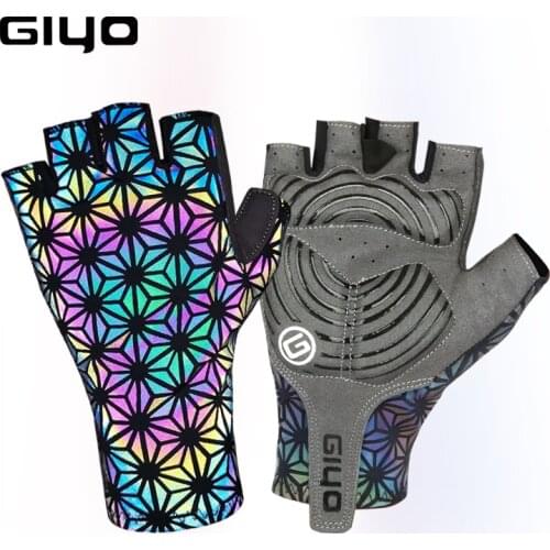 Giyo Gloves For Bicycle MTB Road Bike Gloves Men Women Half Finger Cycling Gloves Outdoor Sport Motorcycle Summer Fingerless