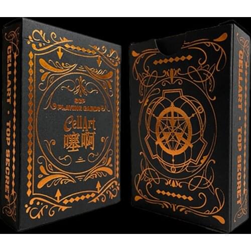 SCP Secure Contain Protect Special Containment Procedure Poker Card Cosplay Game Playing Party Entertainment Collectable Props