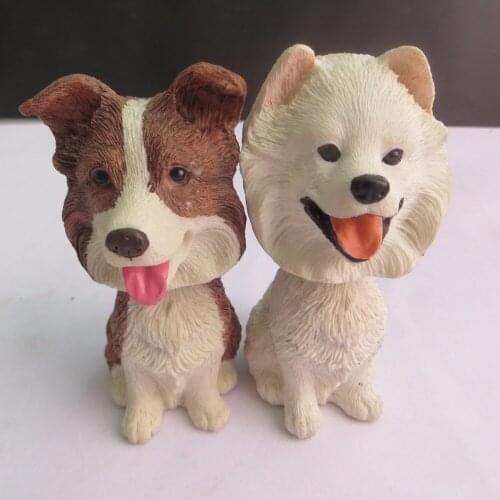 Silicone Mold Cake Chocolate Making Molds Cute Dog Mould Dog Head Mold Body Moulds DIY Handmade Soap Molds Aroma Mould PRZY