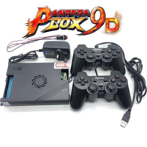 New pandora 9d/DX 2500/3000 in 1 Version Super Retro Arcade Multi Game Box DIY 3p,4p Games 1080P Output USB Handle For TV PC