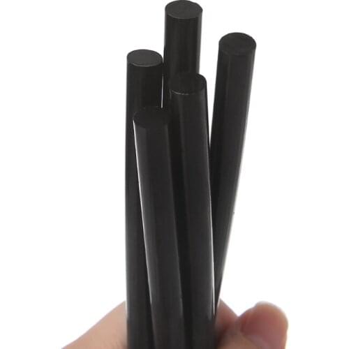 Hot Melt Glue Stick Black High Adhesive 7mm For DIY Craft Toys Repair Tool G32C