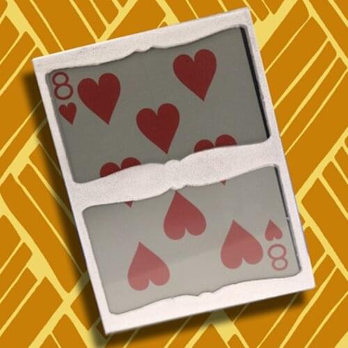 Sealed Card in Frame Card Magic Tricks,Close up,Illusions,Magia Toys,Mentalism,Street Magie,Fun,Gadget