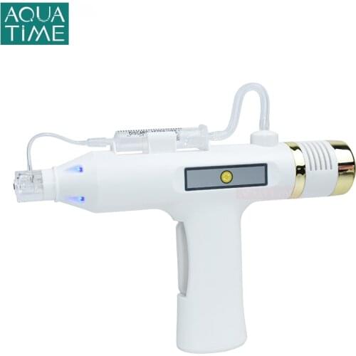 2 In 1 Nano Crystal Injector Hot and Cold Face Lifting Tool Red Blue Phototherapy Skin rejuvenation Hot Cold Facial Device