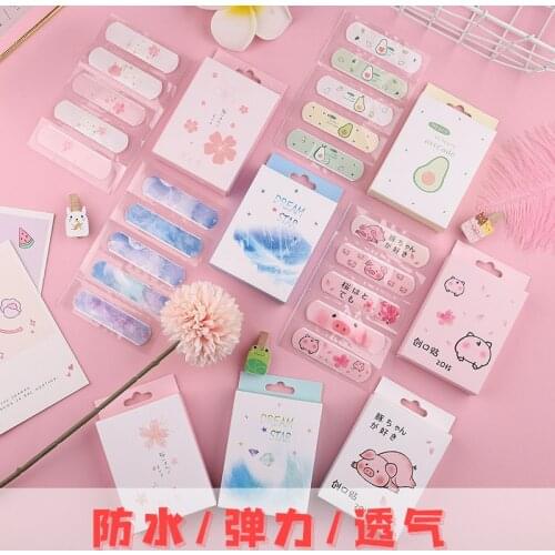 20Pcs/box Cartoon Cute Mini Children Breathable Waterproof Bandage First Aid Supplies