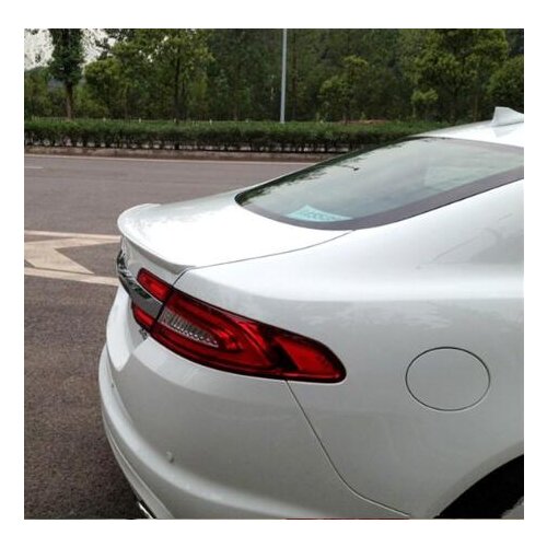 ABS Primer Rear spoiler car trunk lip auto boot wing spoilers For Jaguar XF 2012 2013 2014 2015