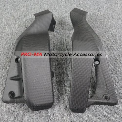 For Ducati Scrambler 800 2019 Full Carbon Fiber Motorcycle Accessories Water Tank Side Plate Radiator