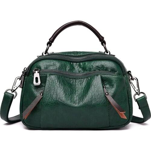 Brand Handbags 2021 New Womens Casual Simple Multi-layer Handbags High-quality Fashion One-shoulder Diagonal Bag Women