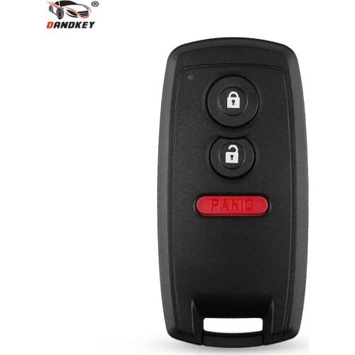 Dandkey 3 2+1 Buttons Smart Remote Key Shell For Suzuki SX4 XL-7 Grand Vitara Swift 2006-2012 Fob Replacement Case Cover