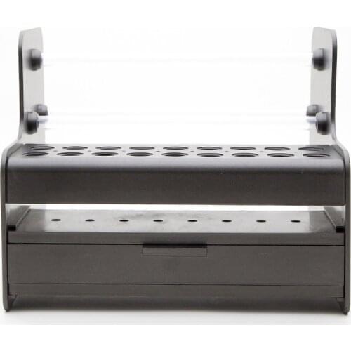 Repair Tool Holder For Glasses Display Stand With Small Drawer For Pliers Screwdriver 18-Hole Screwdriver Hole Position