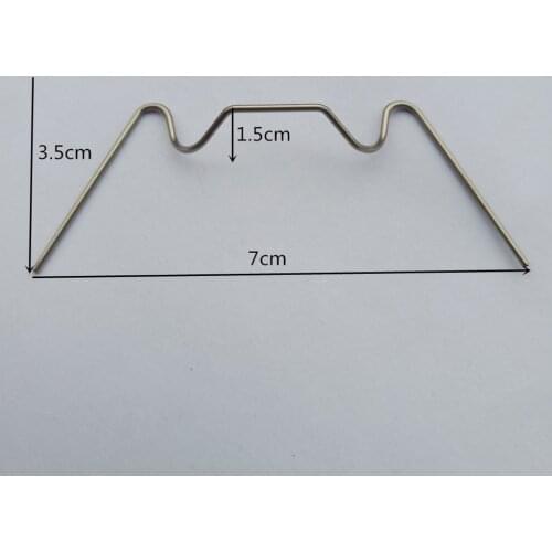 25Pcs Stainless Steel Greenhouse Bracket Fixing Clips W Fixing Clips For Greenhouse