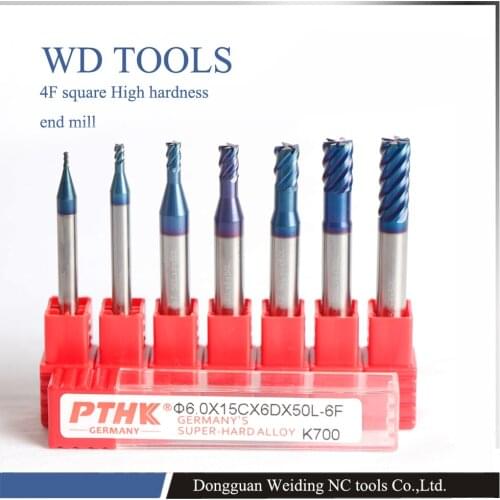 5pcs End Mill CNC Milling Cutter Cutting Tools HRC 70 high hardness Four Flutes Router Bit 5mm
