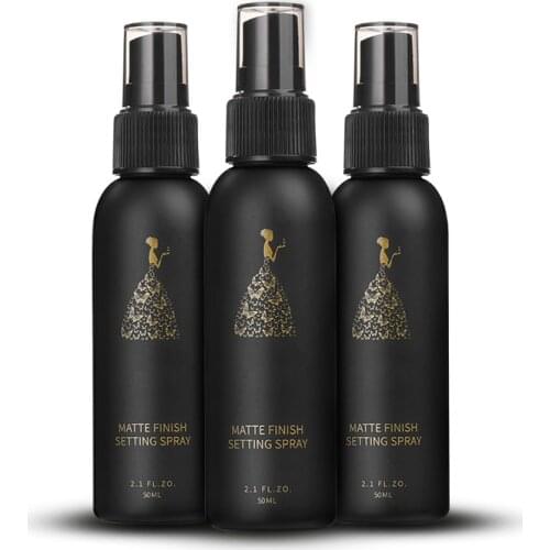 Makeup Setting Spray 50ML Matte Finish Bottle Setting Spray Oil-control Natural Long Lasting Make Up Fix Foundation Spray