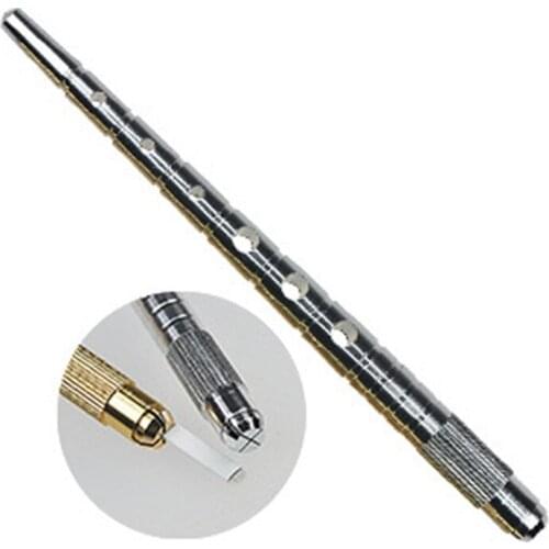 Microblading Pen Slim Manual Microblade Needle Holder Gold pen eyebrow manual microblading permanent make up machine