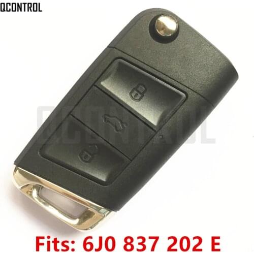 QCONTROL Upgraded Car Remote Key Fit for SEAT 6J0837202E 5FA010404-20 Alhambra/Altea/Ibiza/Leon/Mii/Toledo