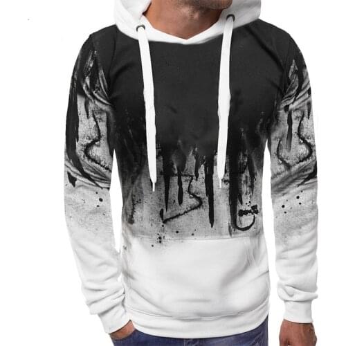 2021 Mens Hoodies Sweatshirts Male Fashion Casual Fleece Hooded Sweatshirt Outwear Homme Streetwear Oversized Men Clothing