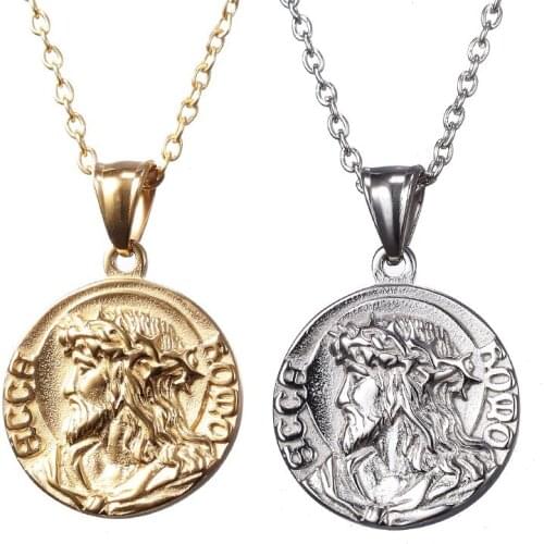 New Arrival Holy Child Jesus Necklace Hip Hop Men’s Chain Pendant Religious Necklace Jewelry Wholesale