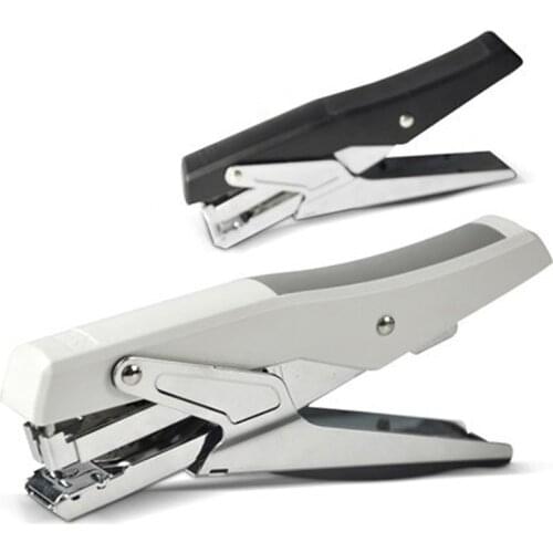 Plier Stapler Manual Metal Hand Stapler with Staples Stapling 20 Sheets Office School Stationery