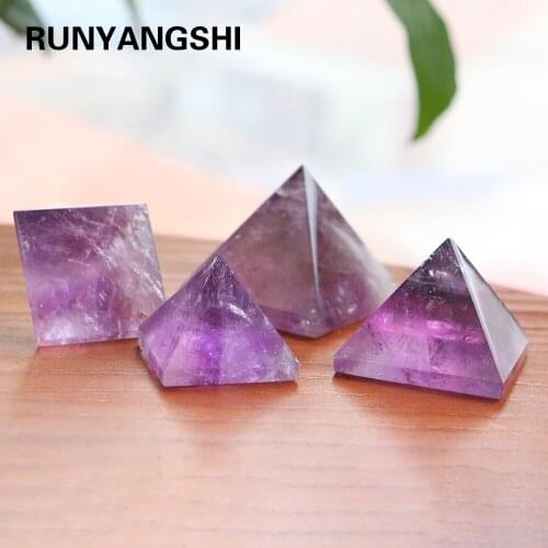 Natural Stones Crystal Point Rose Purple Tower Healing Stone Brazil Amethyst Energy Ore Mineral Obelisk Home Ornaments