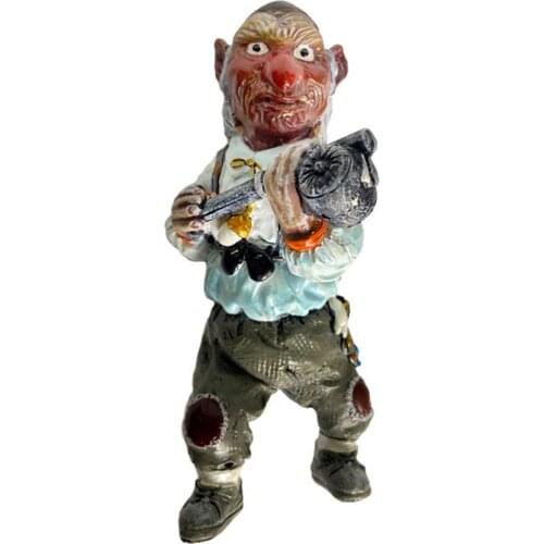 Hoggle Garden Statue Yard Art Whimsical Dwarf Resin Sculpture Hoggle Figurine Labyrinth Dwarf Resin Ornament Decoration