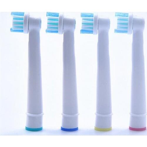 Newday 4Pcs/lot Toothbrush Heads Replacement For Oral B Hygiene Care Clean Electric Tooth Brush EB 17 SB-17A