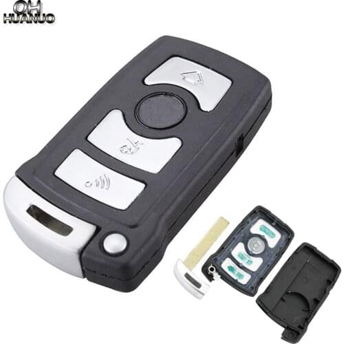 REPLACEMENT 4 BUTTON FOB CASE FOR BMW 7 SERIES E65 E66 E67 E68 REMOTE KEY SHELL