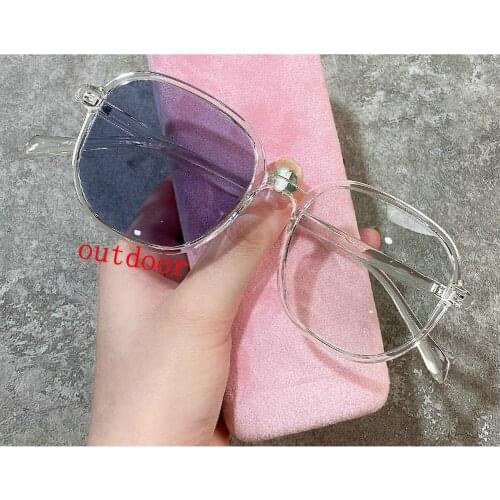 Sun Photochromic Myopia Eyeglasses Optical Women Finished Blue Myopia Eyewear prescription Men Glasses Frame -1.0 -4.0 NX