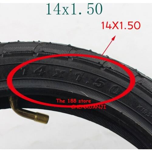 Free shipping Folding Bikes use tube 14x1.50 /40-254 32mm use for bicycle tube bmx inner tube 14inch inner and out good quality
