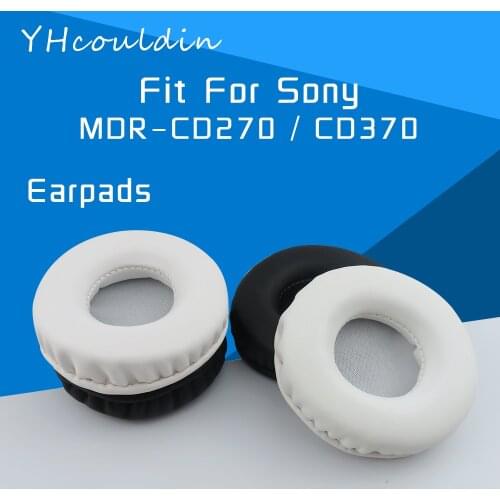 YHcouldin Earpads For Sony CD270 CD370 MDR-CD270 MDR-CD370 Headphone Accessaries Replacement Leather