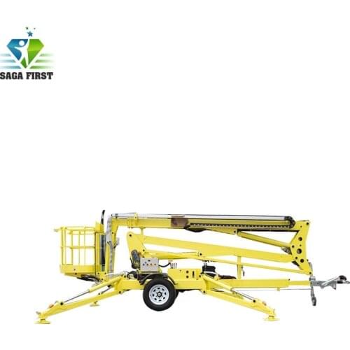 10m 12m Aerial Articulating Spider Boom Lift for Sale