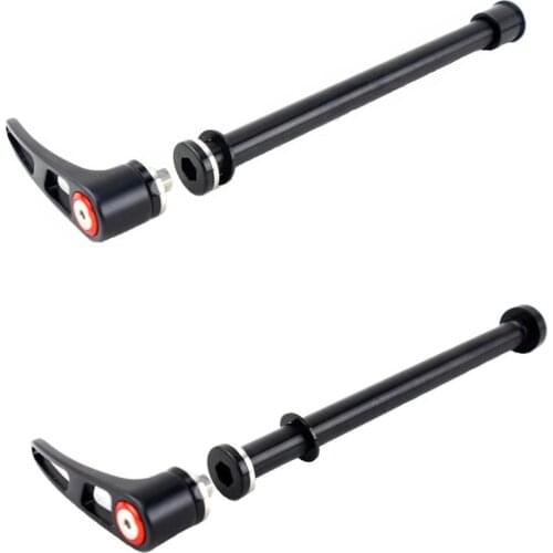 142 x 12 mm plug in Rear wheel Thru axles skewers 12mm bicycle mountain 12X142 thru axle with removable lever