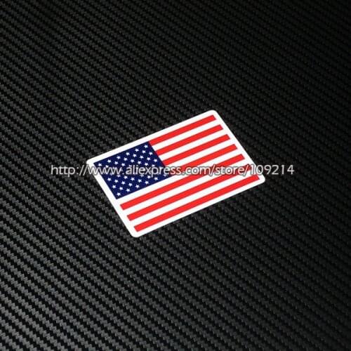 Hot sale USA American flag Sticker Helmet Motorcycle Auto Decal Waterproof GQ