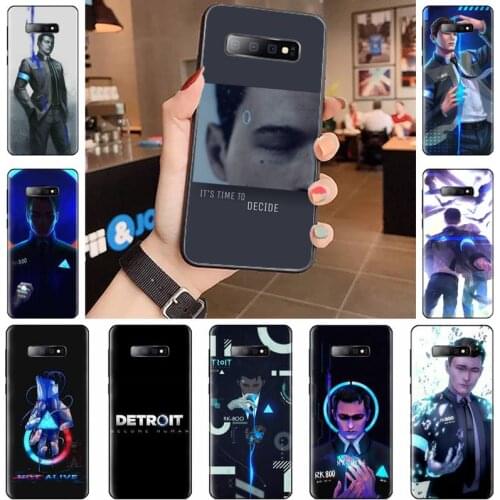 Detroit Become Human Phone Case For Samsung Galaxy S5 S6 S7 S8 S9 S10 S10e S20 edge plus lite