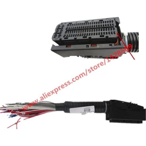 EDC17 Automotive ECU Plug 94 Pin/Way PC Board Socket With Wiring Harness For Bosch