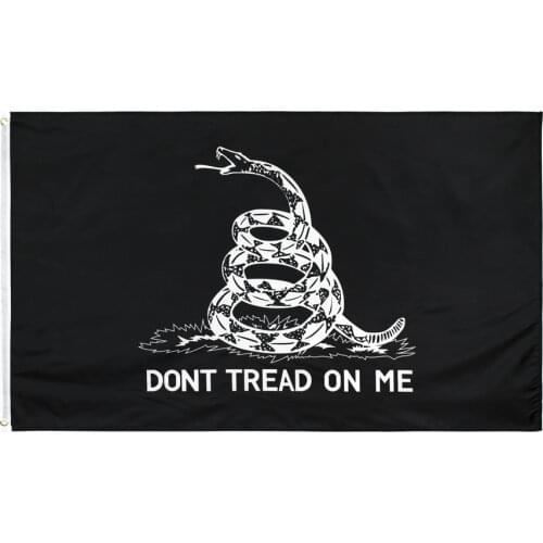 90x150cm tread black snek Flag For Decoration