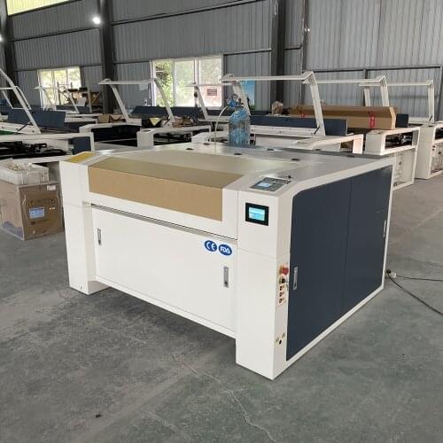 Europe Delivery 100w/130w150w CO2 Laser Tube 220v/110v Laser Cutting Machine With CW5000 Chiller Exhaust Fan Laser Engraver