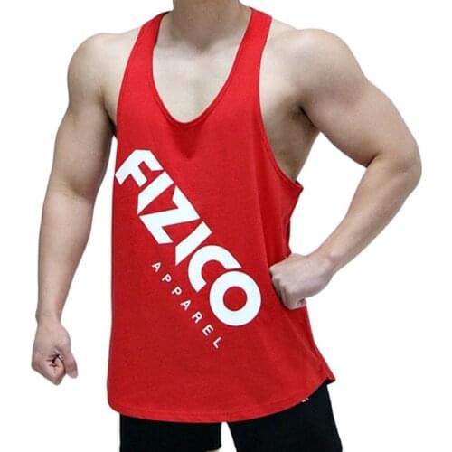 Brand top Bodybuilding Stringer Tank Tops Men Fitness Singlets Gyms Clothing Mens Sleeveless Shirt vest mens Cotton vest