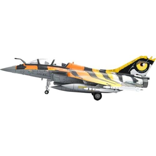 Metal 1/72 France Rafale Fighter Army Model Plane with Dispaly Base Room Table Shelf Decoration Gift Collection Ornaments