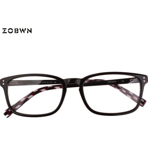 ZOBWN glasses classic optical frames vintage Women black men Glasses frame Optical Eyeglasses Myopic Frame Women Frame Wholesale